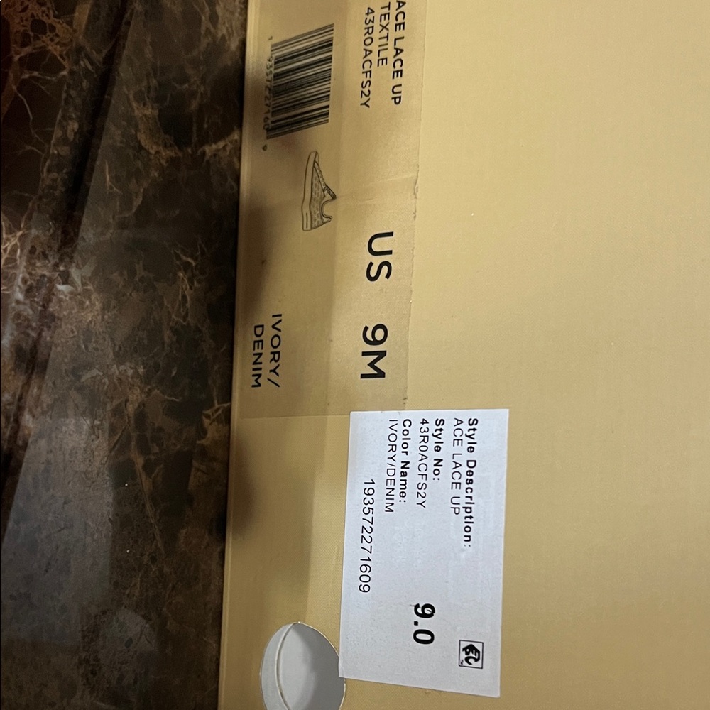 Michael Kors Monogram Navy and White Sneakers - Picture 4 of 4